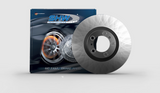 SHW 20-21 Porsche Macan GTS 2.9L Right Front Smooth Monobloc Brake Rotor (95B615302AA) SHW Performance Brake Rotors - OE  AXOPROS