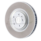 SHW 20-21 Porsche Macan GTS 2.9L Right Front Smooth Monobloc Brake Rotor (95B615302AA) SHW Performance Brake Rotors - OE  AXOPROS