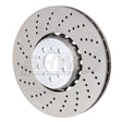 SHW 2020+ BMW X3 M 3.0L Left Front Cross-Drilled Lightweight Brake Rotor (34118054825) SHW Performance Brake Rotors - Drilled  AXOPROS
