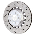 SHW 2020+ BMW X3 M 3.0L Right Rear Cross-Drilled Lightweight Brake Rotor (34118054828) SHW Performance Brake Rotors - Drilled  AXOPROS