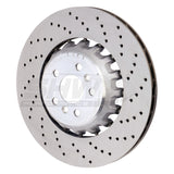 SHW 2020 BMW X5 M 4.4L Right Rear Cross-Drilled Lightweight Brake Rotor (34208074286) SHW Performance Brake Rotors - Drilled  AXOPROS