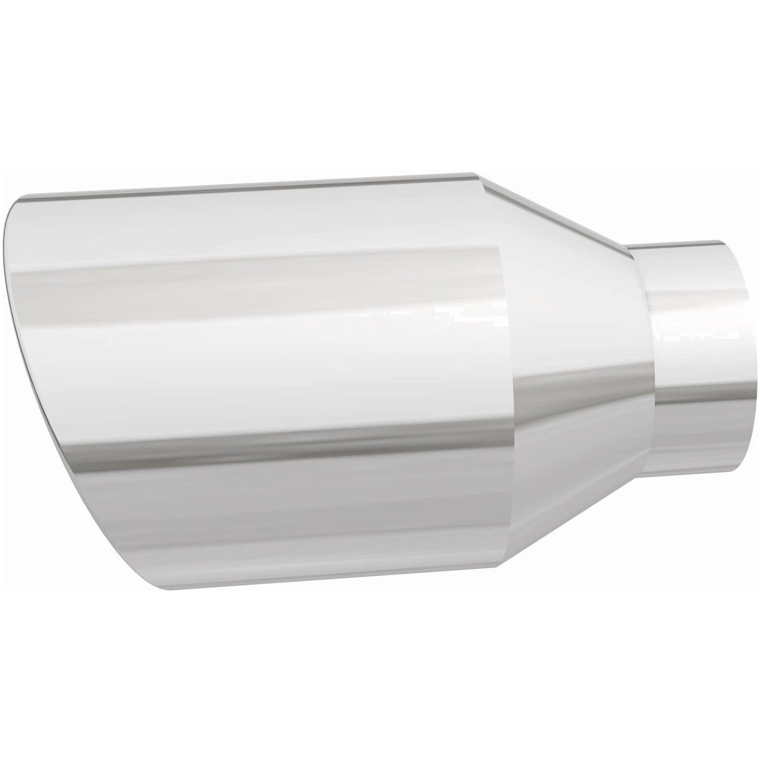 Single Exhaust Tip - 2.25in. Inlet/4in. Outlet MagnaFlow Exhaust Products Exhaust Tail Pipe Tip  AXOPROS