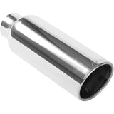 Single Exhaust Tip - 2.25in. Inlet/4in. Outlet MagnaFlow Exhaust Products Exhaust Tail Pipe Tip  AXOPROS