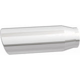 Single Exhaust Tip - 2.5in. Inlet/3.5in. Outlet MagnaFlow Exhaust Products Exhaust Tail Pipe Tip  AXOPROS