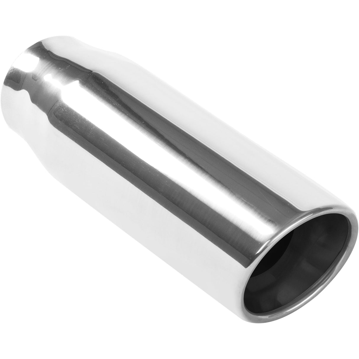 Single Exhaust Tip - 2.5in. Inlet/3.5in. Outlet MagnaFlow Exhaust Products Exhaust Tail Pipe Tip  AXOPROS