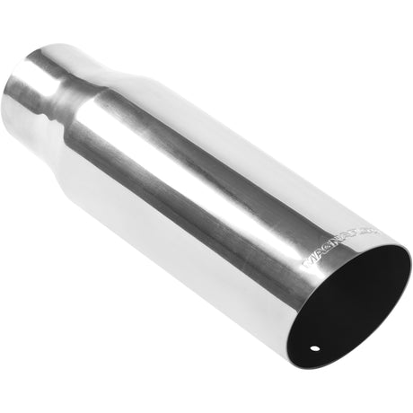 Single Exhaust Tip - 2.5in. Inlet/3.5in. Outlet MagnaFlow Exhaust Products Exhaust Tail Pipe Tip  AXOPROS
