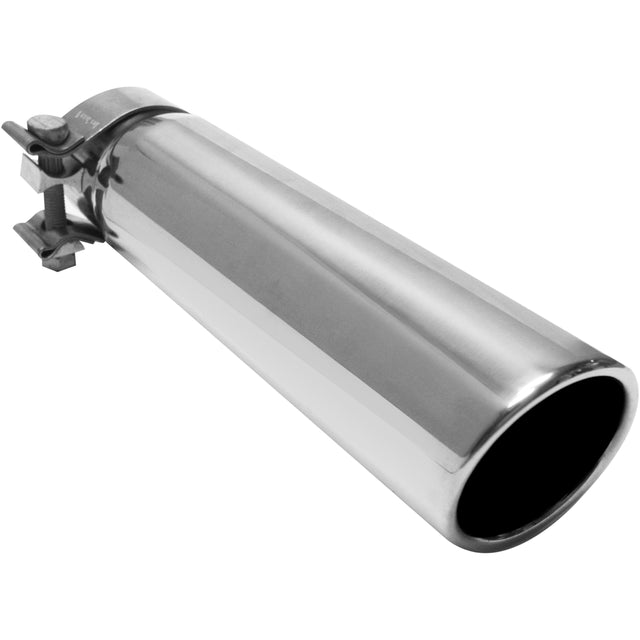 Single Exhaust Tip - 2.5in. Inlet/3in. Outlet MagnaFlow Exhaust Products Exhaust Tail Pipe Tip  AXOPROS