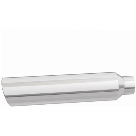 Single Exhaust Tip - 2.5in. Inlet/4in. Outlet MagnaFlow Exhaust Products Exhaust Tail Pipe Tip  AXOPROS