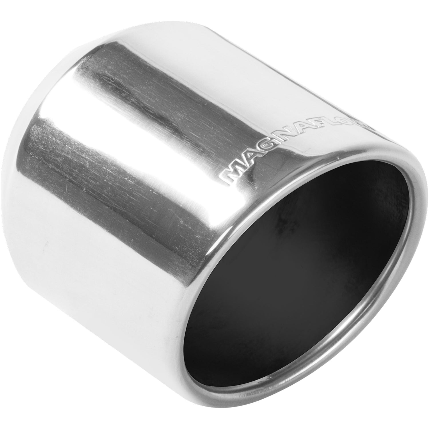 Single Exhaust Tip - 2.5in. Inlet/4in. Outlet MagnaFlow Exhaust Products Exhaust Tail Pipe Tip  AXOPROS