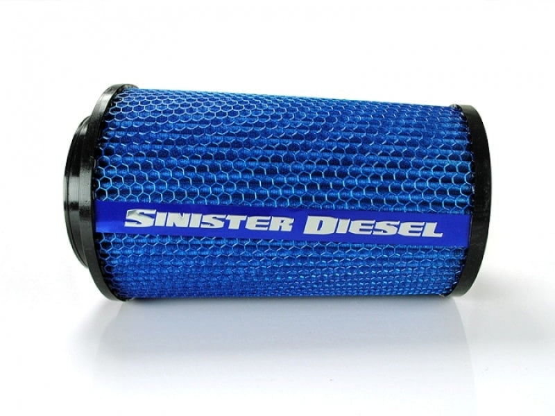 Sinister Diesel 4in ID 10in Tall Replacement Air Filter Sinister Diesel Cold Air Intakes  AXOPROS