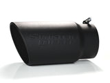 Sinister Diesel Universal Black Ceramic Coated Stainless Steel Exhaust Tip (5in to 6in) Sinister Diesel Tips  AXOPROS