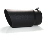 Sinister Diesel Universal Black Ceramic Coated Stainless Steel Exhaust Tip (5in to 6in) Sinister Diesel Tips  AXOPROS