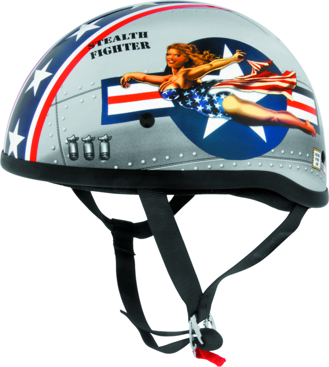 Skid Lids Bomber Pinup Original Helmet - XL Skid Lid Helmets and Accessories  AXOPROS