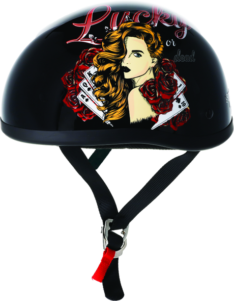 Skid Lids Lucky Lady Original Helmet - Small Skid Lid Helmets and Accessories  AXOPROS