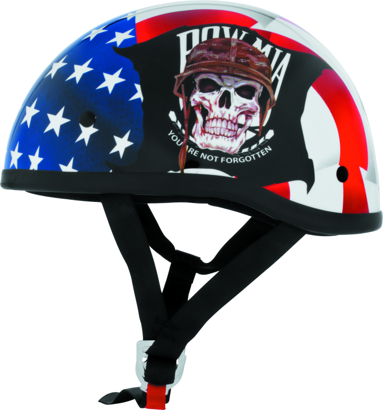 Skid Lids POW MIA Original Helmet - Large Skid Lid Helmets and Accessories  AXOPROS