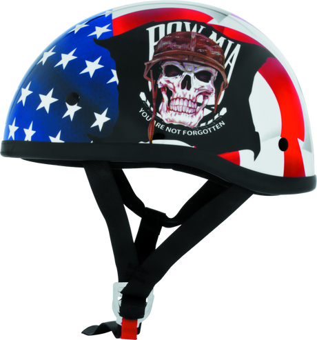 Skid Lids POW MIA Original Helmet - Medium Skid Lid Helmets and Accessories  AXOPROS