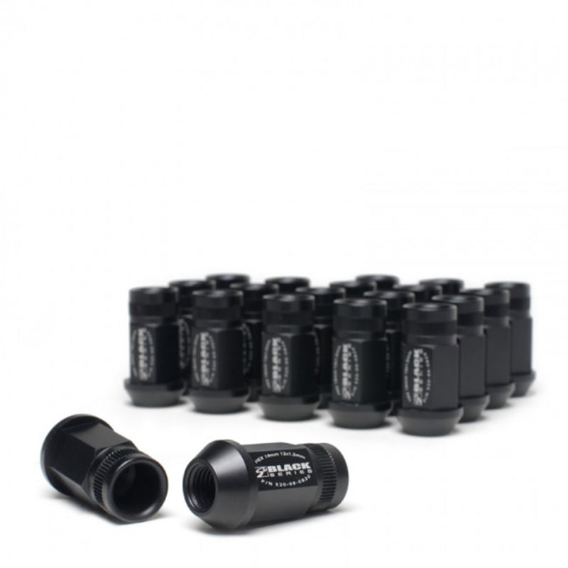 Skunk2 12 x 1.5 Forged Lug Nut Set (Black Series) (16 Pcs.) Skunk2 Racing Lug Nuts  AXOPROS