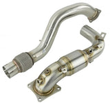 Skunk2 18-20 Honda Civic Type R Downpipe Kit w/ Cat Skunk2 Racing Downpipes  AXOPROS