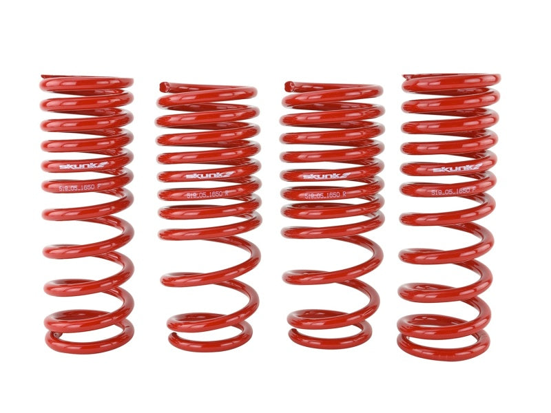 Skunk2 88-91 Honda Civic/CRX Lowering Springs (2.50in - 2.25in.) (Set of 4) Skunk2 Racing Lowering Springs  AXOPROS