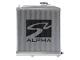 Skunk2 Alpha Series 88-91 Honda Civic/CRX Radiator (Half Size) (Dual Core) Skunk2 Racing Radiators  AXOPROS