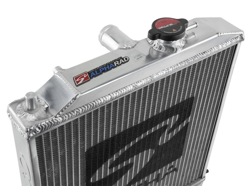 Skunk2 Alpha Series 88-91 Honda Civic/CRX Radiator (Half Size) (Dual Core) Skunk2 Racing Radiators  AXOPROS
