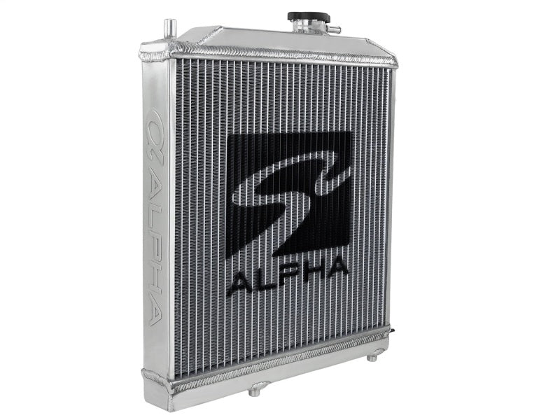 Skunk2 Alpha Series 88-91 Honda Civic/CRX Radiator (Half Size) (Dual Core) Skunk2 Racing Radiators  AXOPROS