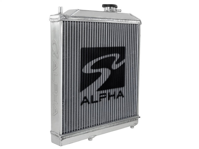 Skunk2 Alpha Series 88-91 Honda Civic/CRX Radiator (Half Size) (Dual Core) Skunk2 Racing Radiators  AXOPROS