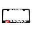 Skunk2 Go Faster License Plate Frame Skunk2 Racing License Frame  AXOPROS