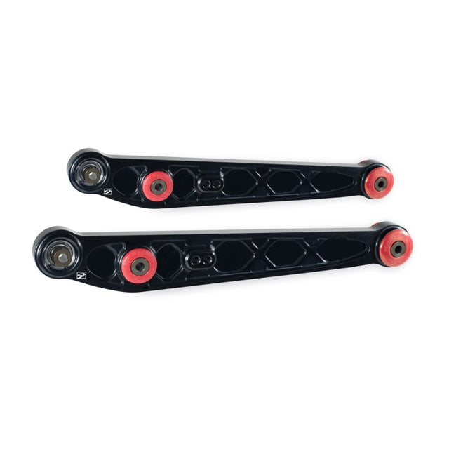 Skunk2 Honda/Acura EK Alpha Series Rear Lower Control Arm Set - Black Skunk2 Racing Control Arms  AXOPROS