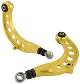 Skunk2 Pro Series 16-20 Honda Civic Gold Anodized Rear Camber Kit Skunk2 Racing Camber Kits  AXOPROS