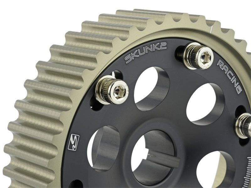 Skunk2 Pro-Series Honda H22/F20B DOHC VTEC Cam Gears (Black) Skunk2 Racing Cam Gears  AXOPROS