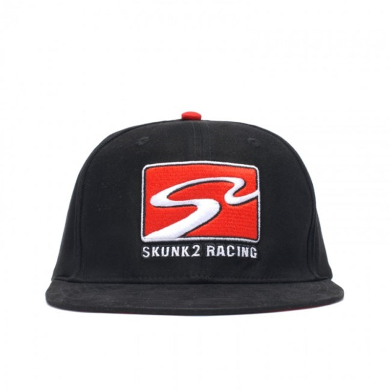 Skunk2 Team Baseball Cap Racetrack Logo (Black) - L/XL Skunk2 Racing Headwear  AXOPROS