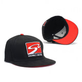 Skunk2 Team Baseball Cap Racetrack Logo (Black) - L/XL Skunk2 Racing Headwear  AXOPROS