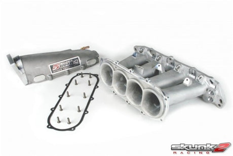 Skunk2 Ultra Series B Series VTEC Street Intake Manifold - Silver Skunk2 Racing Intake Manifolds  AXOPROS