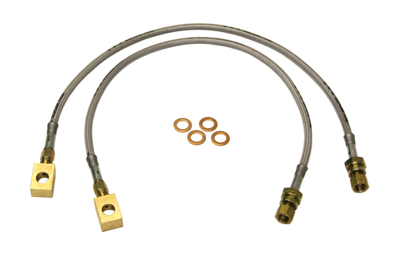 Skyjacker 1974-1977 International Scout II 4 Wheel Drive Brake Hose Skyjacker Brake Line Kits  AXOPROS