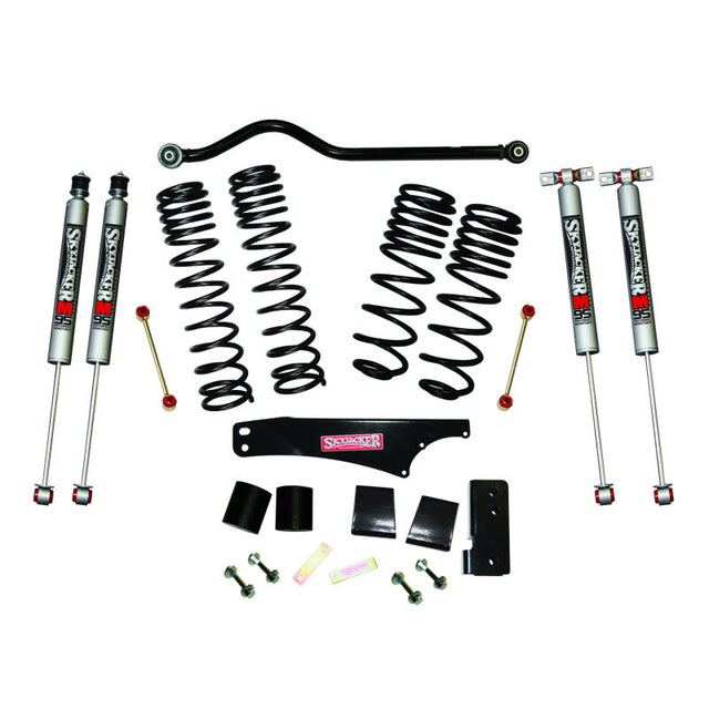 Skyjacker 2007-2018 Jeep Wrangler JK 4 Door 4WD Long Travel 3.5in-4in Lift Kit w/M95 Monotube Shocks Skyjacker Lift Kits  AXOPROS