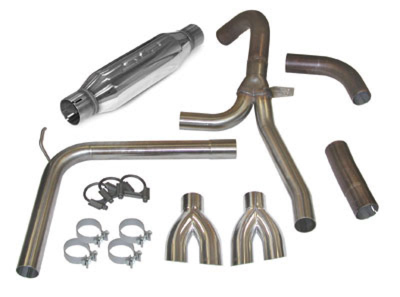 SLP 1998-2002 Chevrolet Camaro LS1 LoudMouth Cat-Back Exhaust System w/ 3.5in Dual Tips SLP Catback  AXOPROS