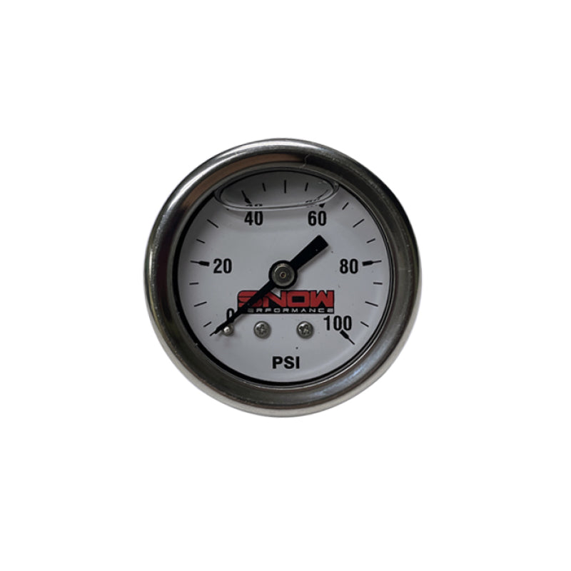 Snow 0-100PSI Fuel Pressure Gauge (1/8in NPT) Snow Performance Gauges  AXOPROS