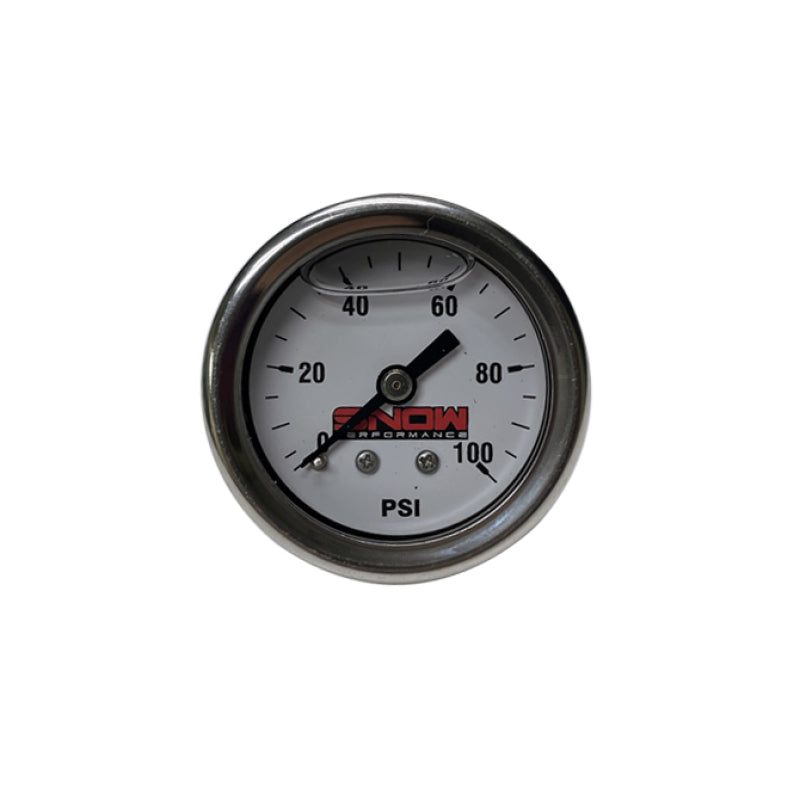 Snow 0-100PSI Fuel Pressure Gauge (1/8in NPT) Snow Performance Gauges  AXOPROS