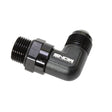 Snow -10 ORB to -10AN 90 Degree Swivel Fitting (Black) Snow Performance Fittings  AXOPROS