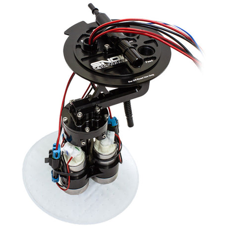 Snow 15-21 Ford F-150 Truck Fuel Hat - Dual Pump Snow Performance Fuel Pumps  AXOPROS