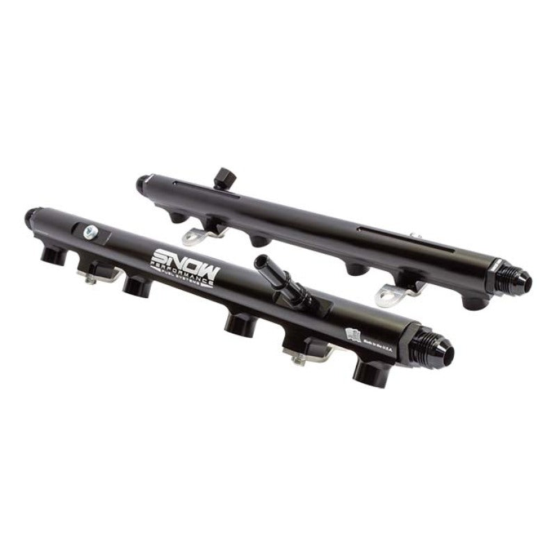 Snow 2018+ Ford Coyote Return Style Fuel Rail Kit (Pair) Snow Performance Fuel Rails  AXOPROS