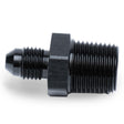Snow Performance 3/8in NPT to 4AN Straight Water Fitting (Black) Snow Performance Fittings  AXOPROS