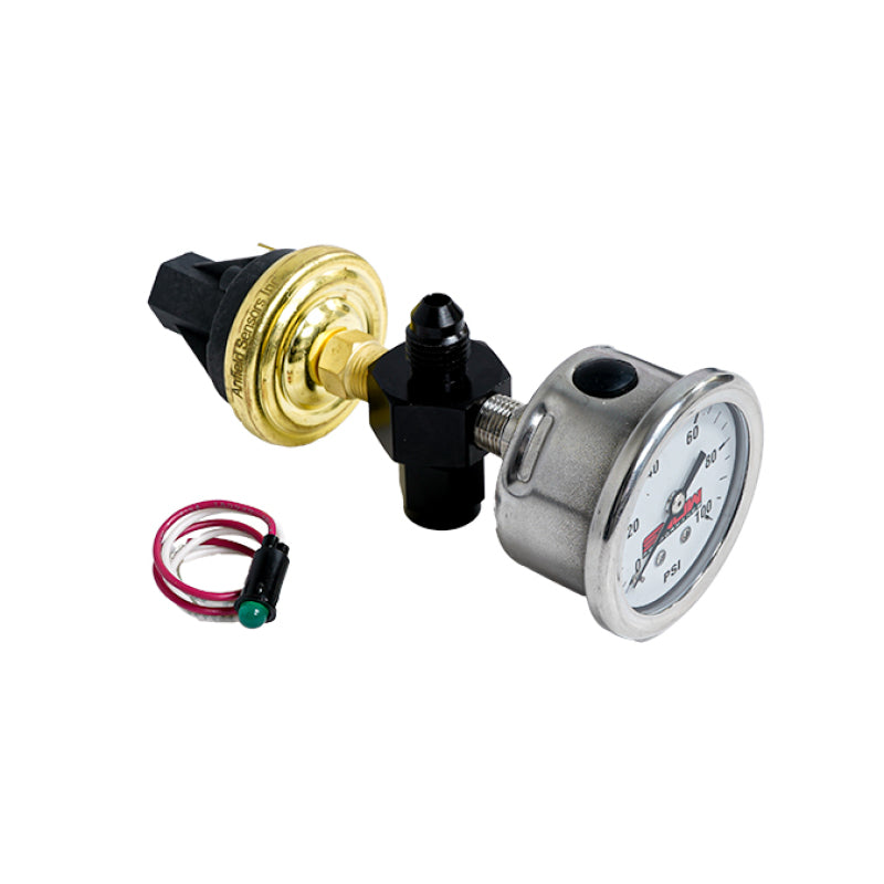 Snow Performance Low Pressure Safety Switch (Stainless Steel Braided Line) Snow Performance Wiring Connectors  AXOPROS