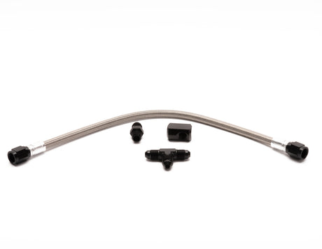 Snow Performance Water Dual Nozzle Upgrade SS Braided Line (For 4AN SS Braided Line Kit) Snow Performance Injection Pump Components  AXOPROS