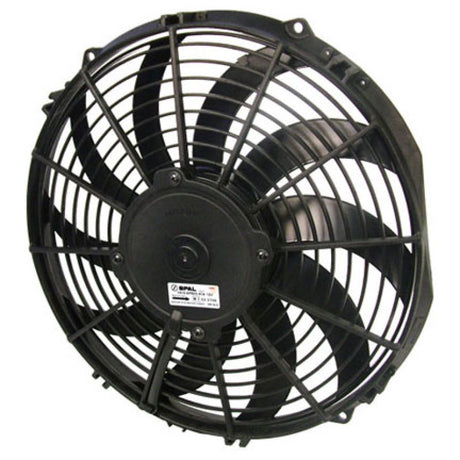 SPAL 1328 CFM 12in Medium Profile Fan - Pull/Curved (VA10-AP50/C-61A) SPAL Fans & Shrouds  AXOPROS