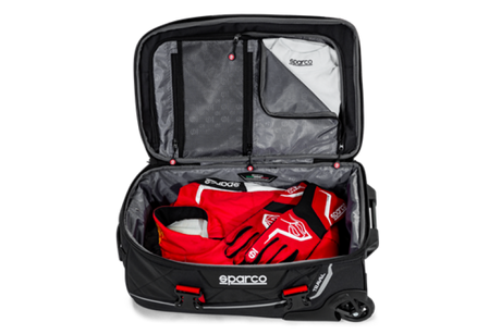 Sparco Bag Travel BLK/RED SPARCO Bags - Luggage & Travel  AXOPROS