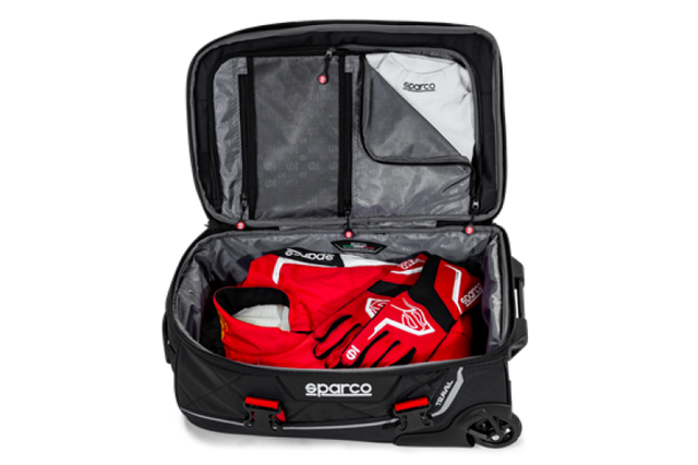 Sparco Bag Travel BLK/RED SPARCO Bags - Luggage & Travel  AXOPROS
