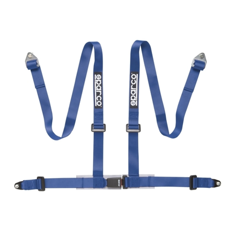Sparco Belt 2 Inch Blue 4Pt Blt-In SPARCO Seat Belts & Harnesses  AXOPROS