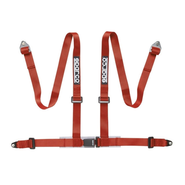 Sparco Belt 2 Inch Red 4Pt Blt-In SPARCO Seat Belts & Harnesses  AXOPROS